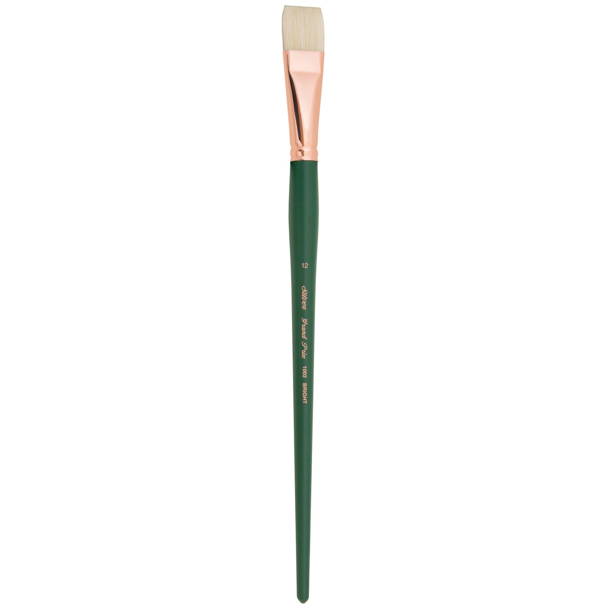 Silver Brush Limited Grand Prix® Series 1002 Size 12 Long Handle Bright Brush